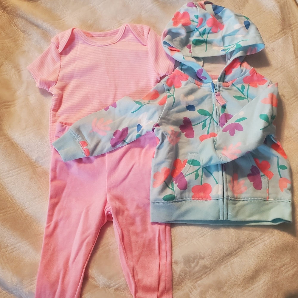 6 month baby girl carter's spring outfit